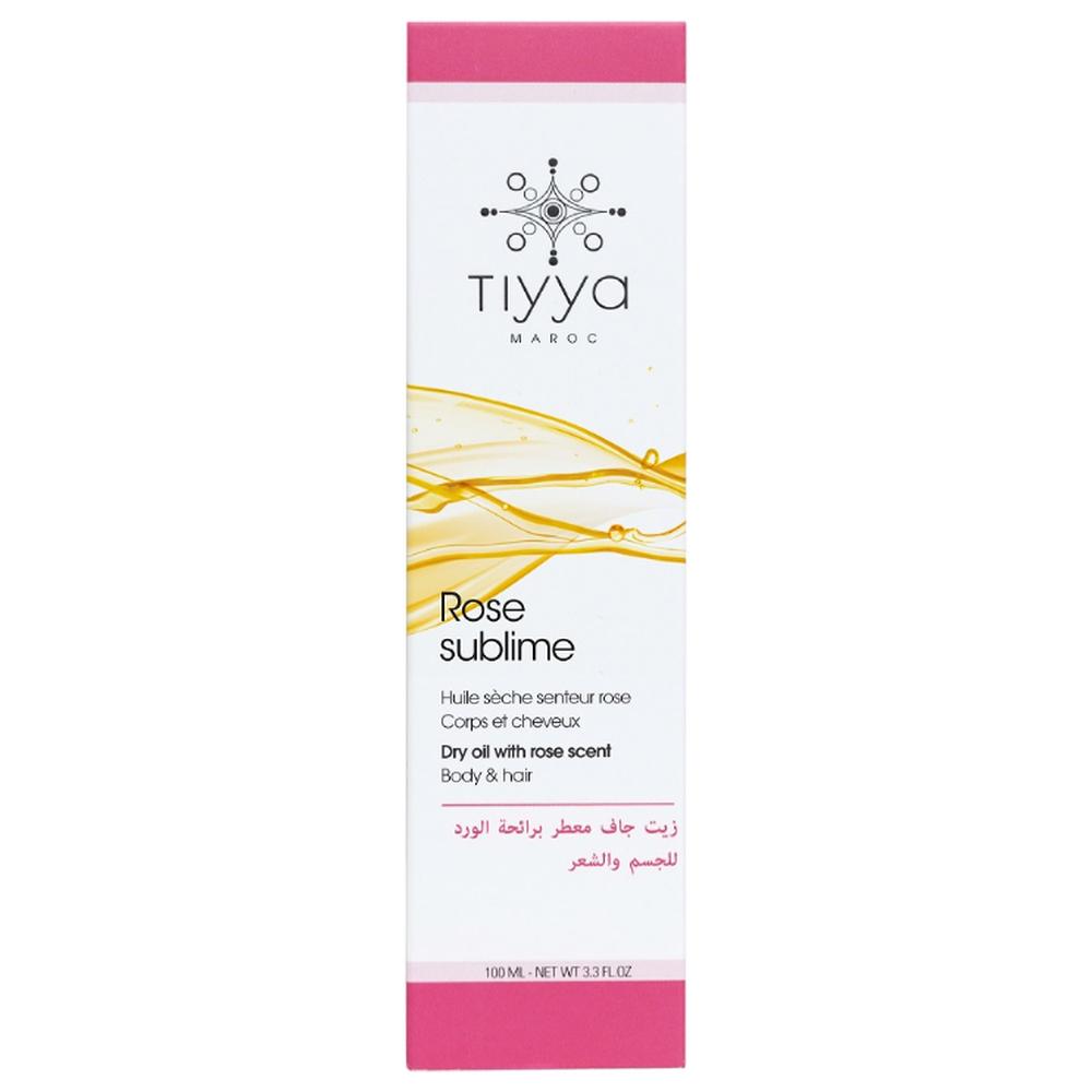 [681085] Huile Sèche Senteur Rose Sublime Tiyya 100ml