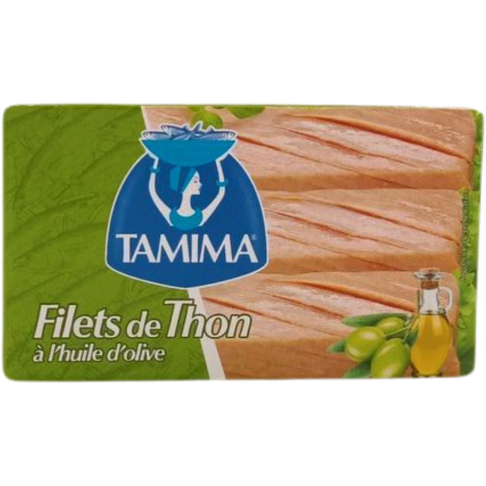 [628524] Conserve de Filet de Thon à l'Huile d'Olive Tamima 125g