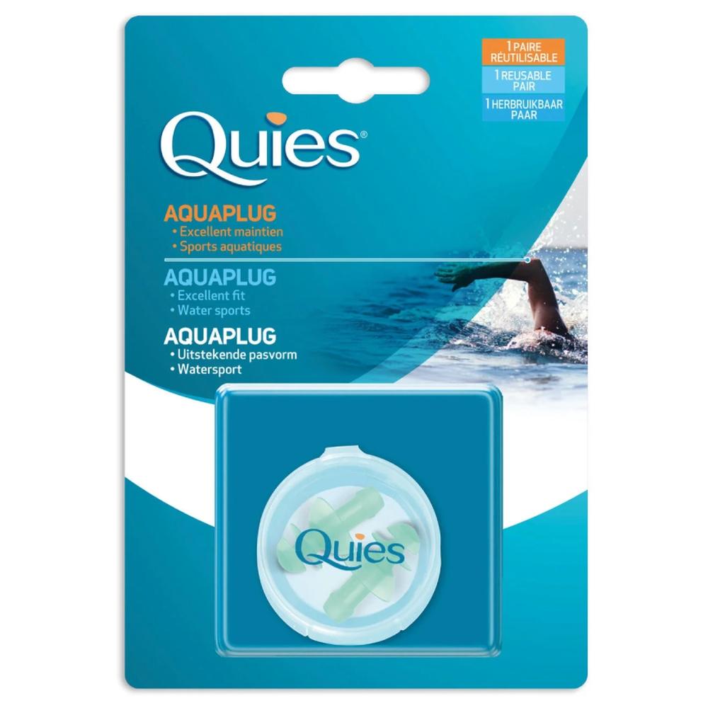 [691003] Protection auditive Aquaplug Quies 1 Paire Réutilisable
