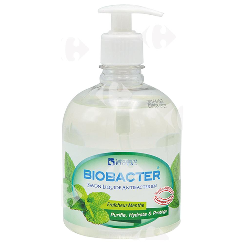 Savon Liquide Antibactérien à la Menthe Biobacter 500ml