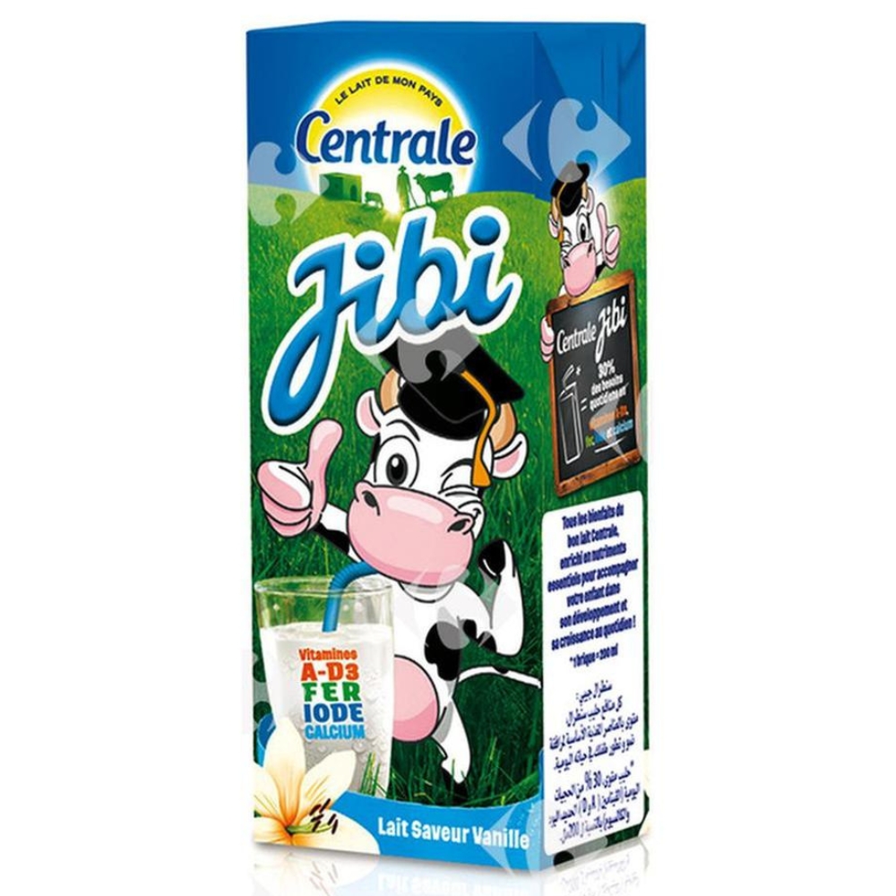 [578069] Lait Aromatisé Vanille Jibi Danone 200ml