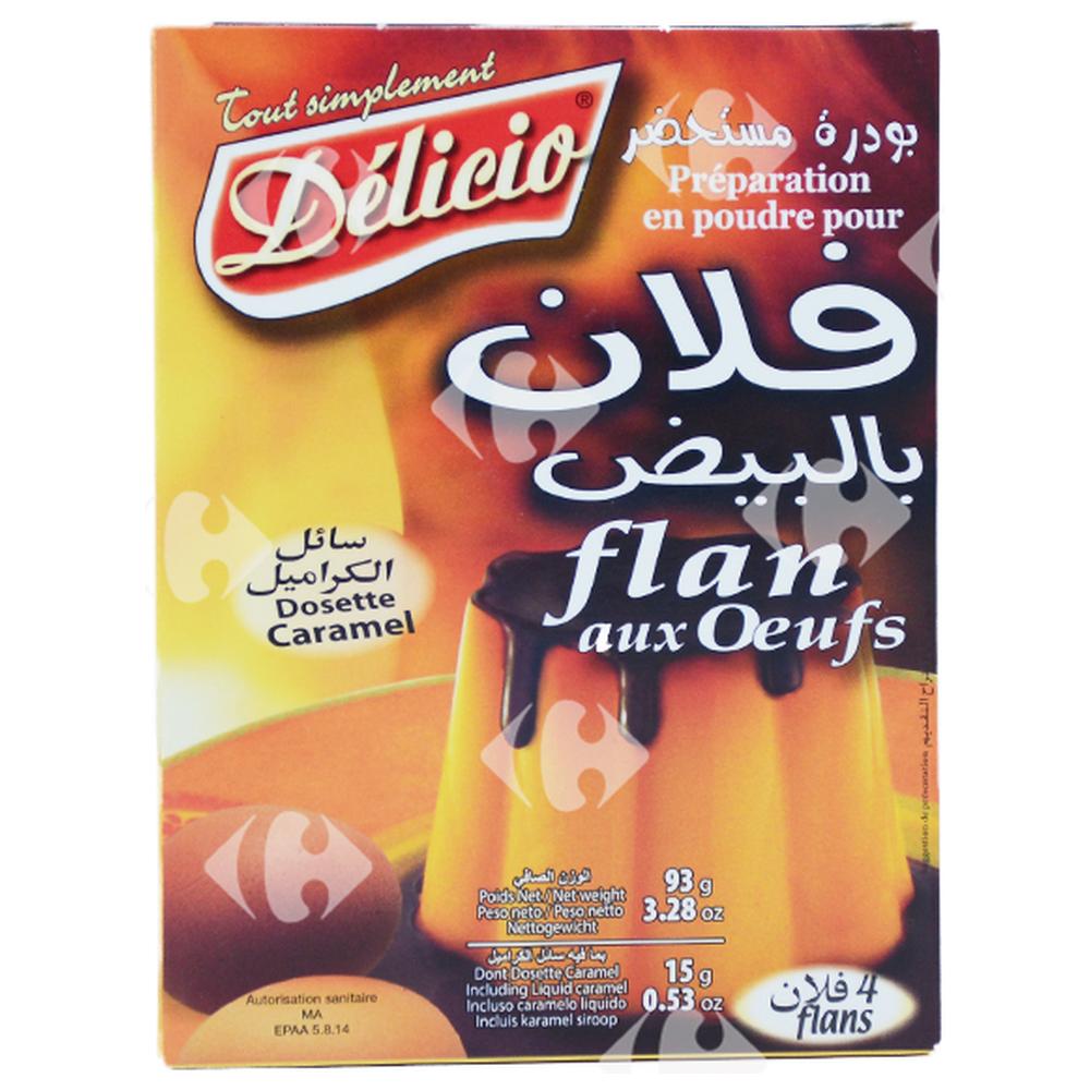 Flan à Préparer aux Oeufs Delicio 55g