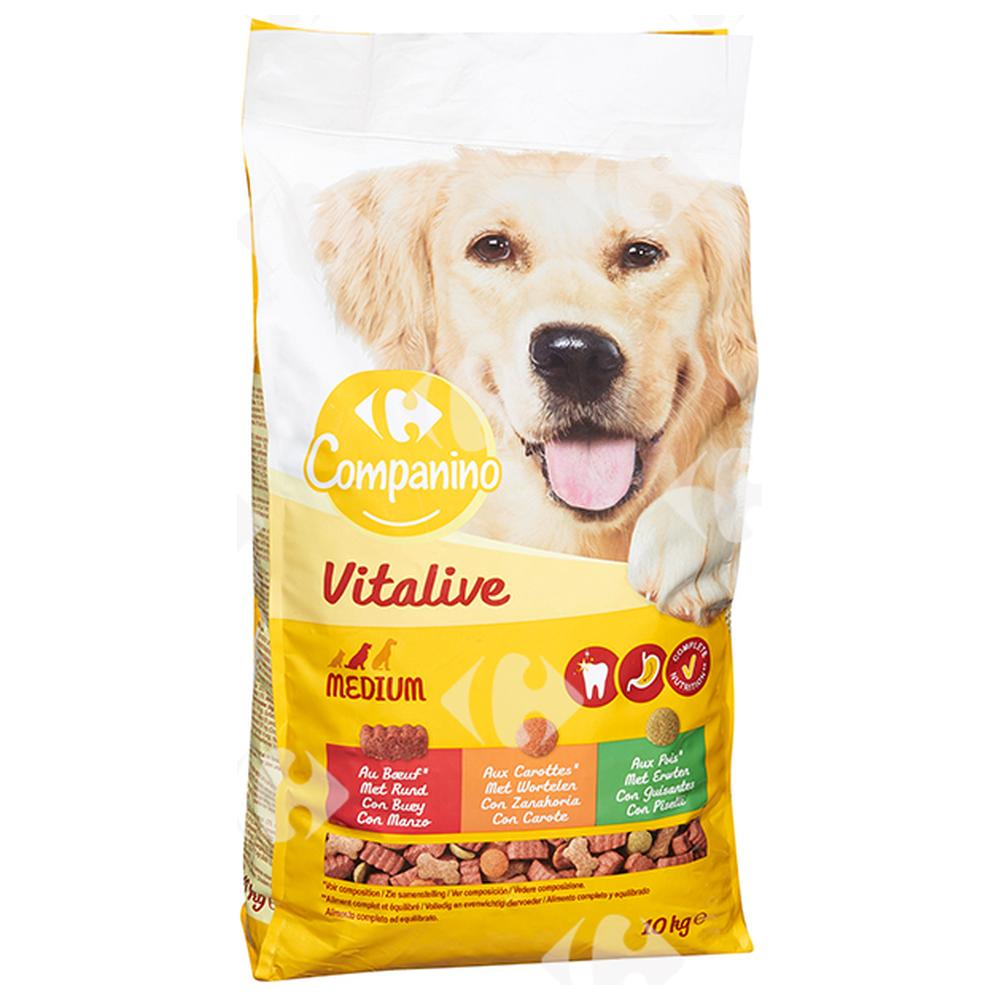 [530830] Croquettes pour Chiens Bœuf et Légume Carrefour 10kg