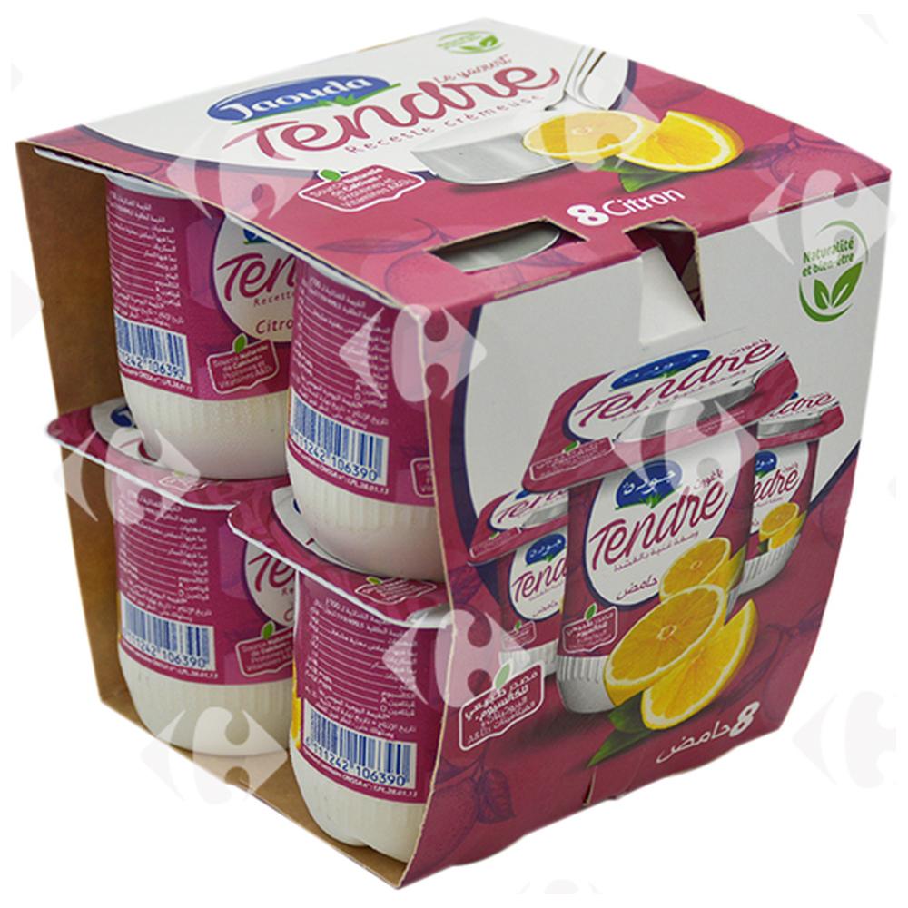 [653230] Pack Yaourt Ferme Citron Tendre Jaouda 8x110g