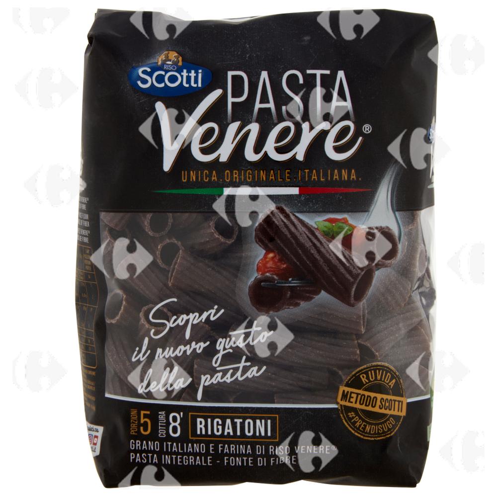 [707565] Rigatoni au Riz Noir Scotti 400g
