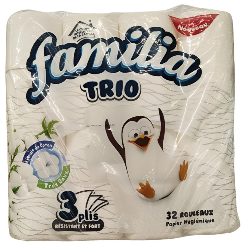 [682309] Papier Hygiénique Trio 3 Plis Familia 32 unités.