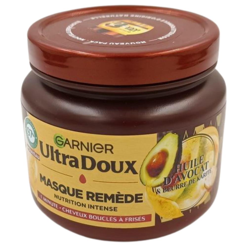 [704969] Masque Remède Nutrition à l'huile d'Avocat & Karité Ultra Doux Garnier 340ml.