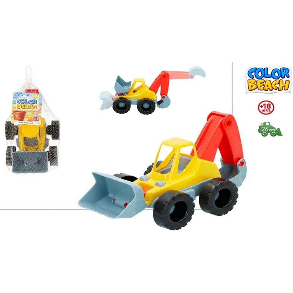 [715687] Excavatrice en Plastique 26cm