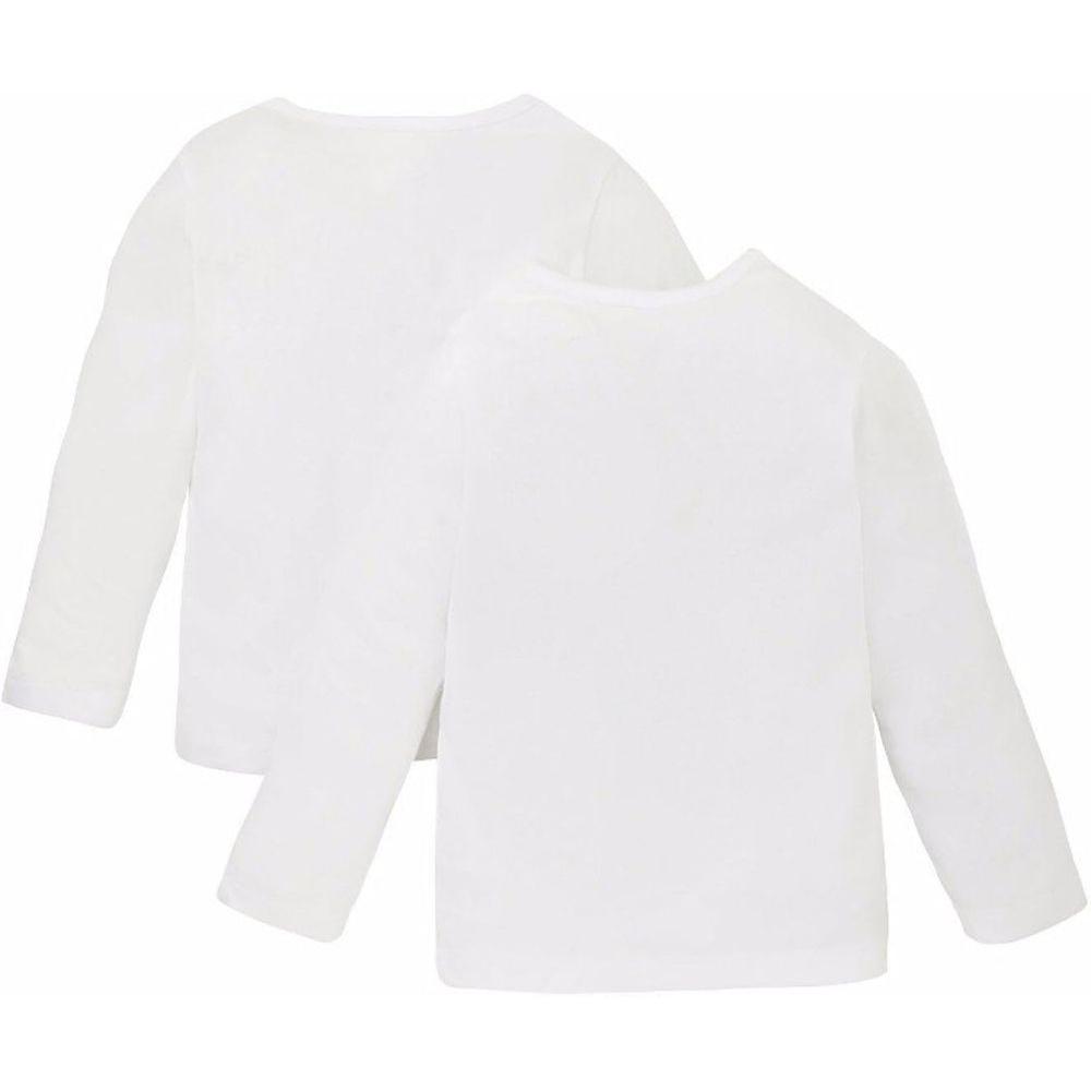 T-shirt Garçon Manches Longues Tex Home Coton 100% 2 pièces