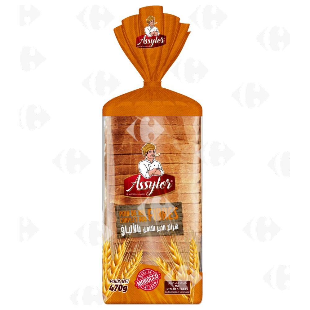 [519881] Pain de Mie Nature Extra Moelleux Assylor 19 tranches 470g