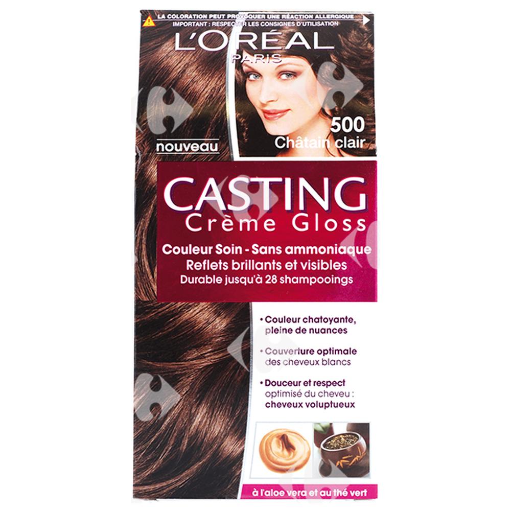 [68714] Coloration Crème Châtain Clair 500 sans Ammoniaque Casting