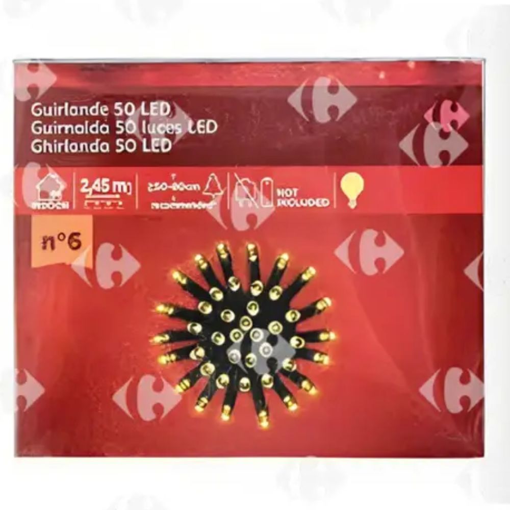 [655181] Guirlande 50 LED DE79233 2,45m