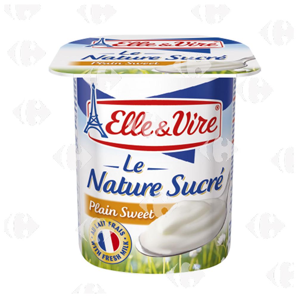 [51341] Dessert Lacté Nature Sucré Elle Et Vire 125g