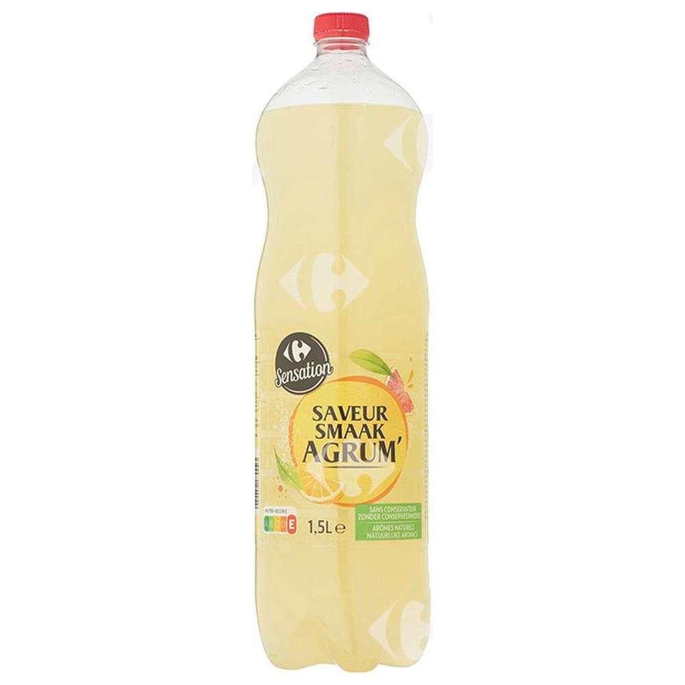 [578051] Boisson Gazeuse Agrumes Carrefour 1,5L pet