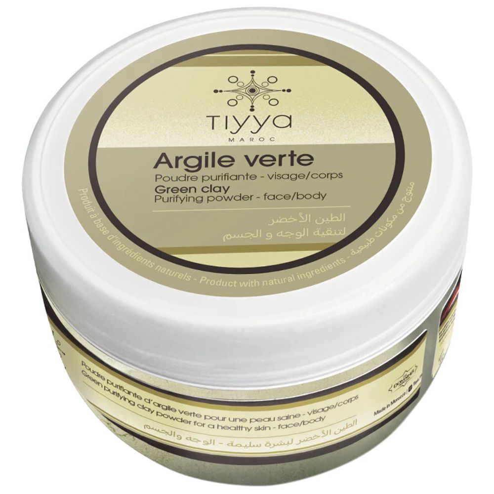 [700191] Argile verte en poudre Visage Corps Tiyya 200g