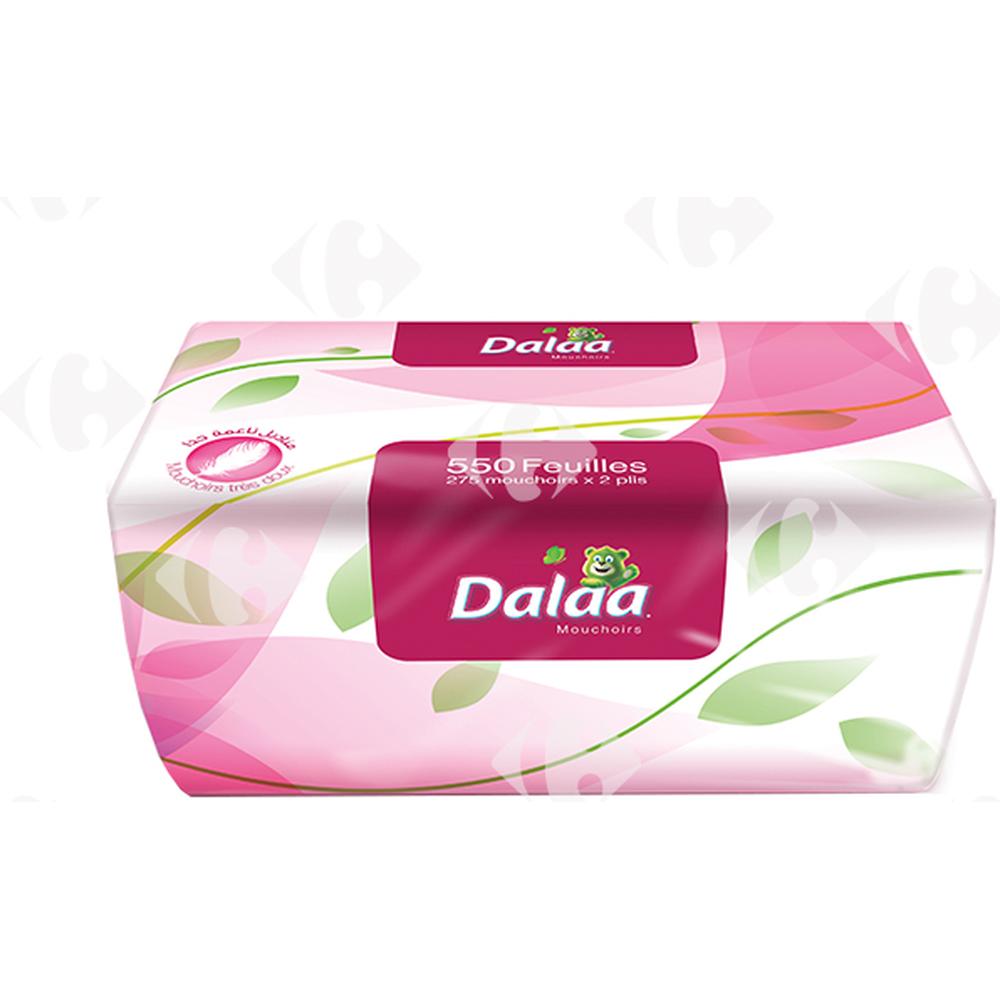 [561042] Boîte de Mouchoirs Dalaa 550 unités
