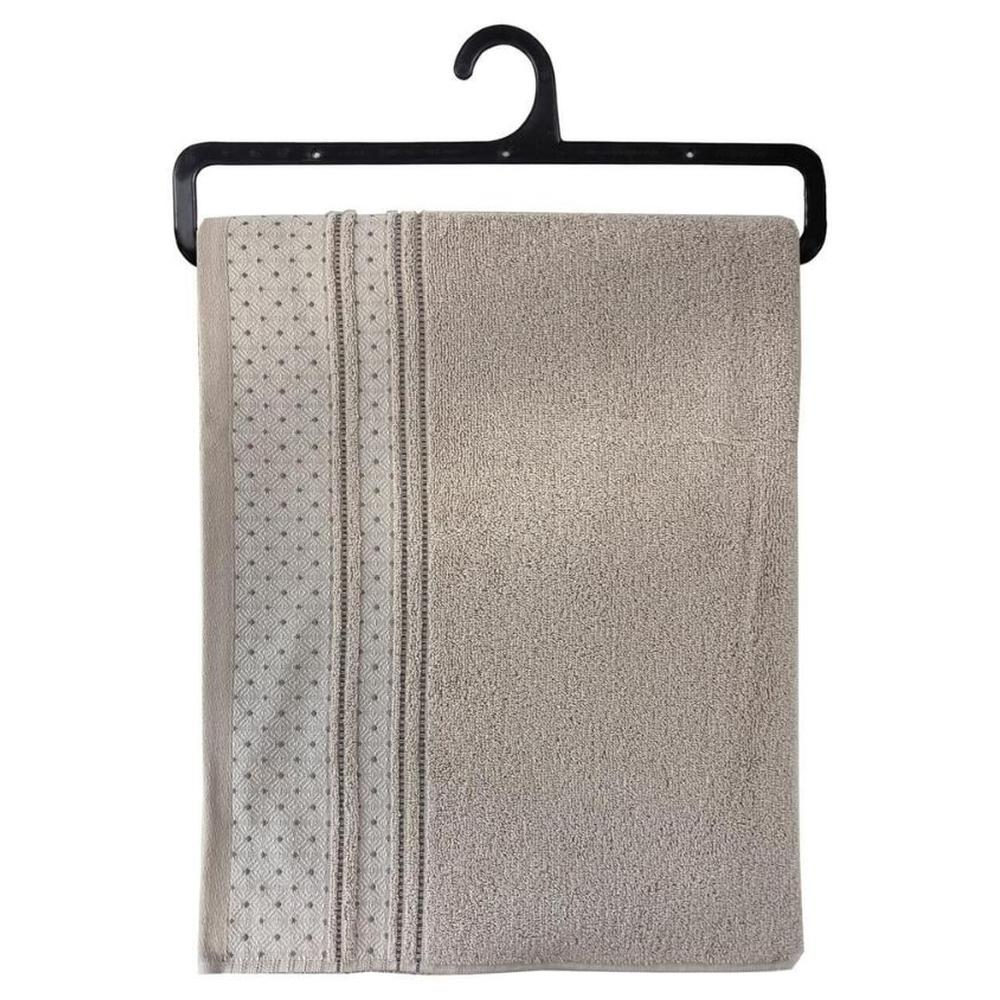 [710797] Drap de Bain Beige Clair Tex Home 100x150 cm