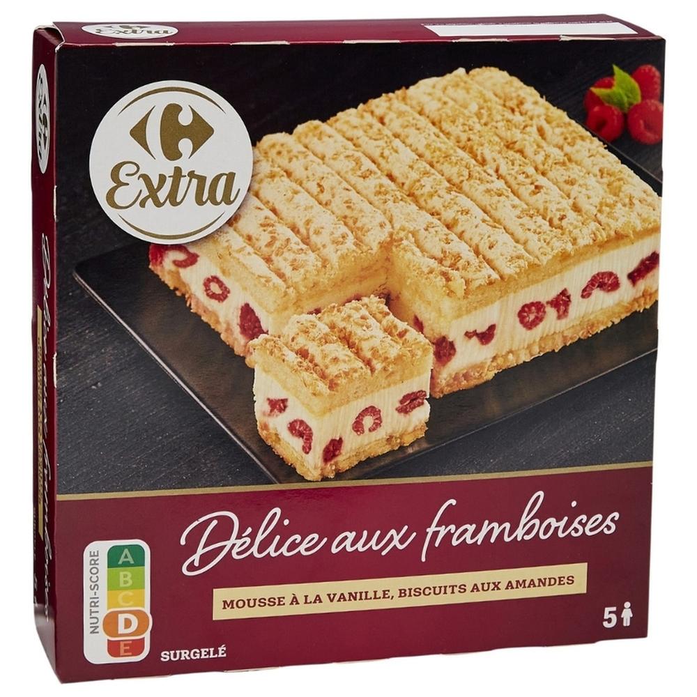 [656644] Délice aux Framboises Carrefour 390g