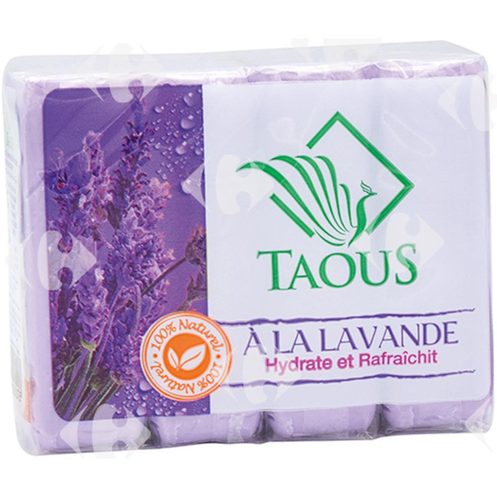 Savon Dur Lavande Taous 4x125g