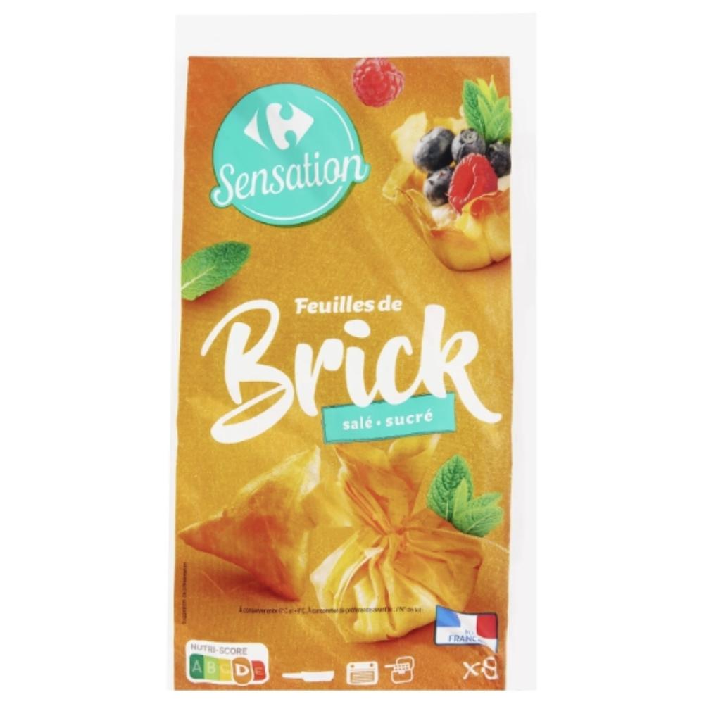 Feuilles de Brick Carrefour Sensation 136g 8 unités