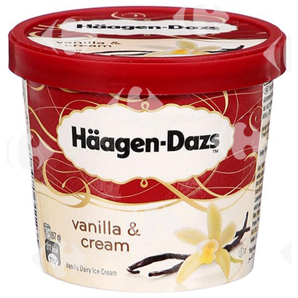 [570478] Pot Glace Vanilla and Cream Haagen Dazs 100ml.
