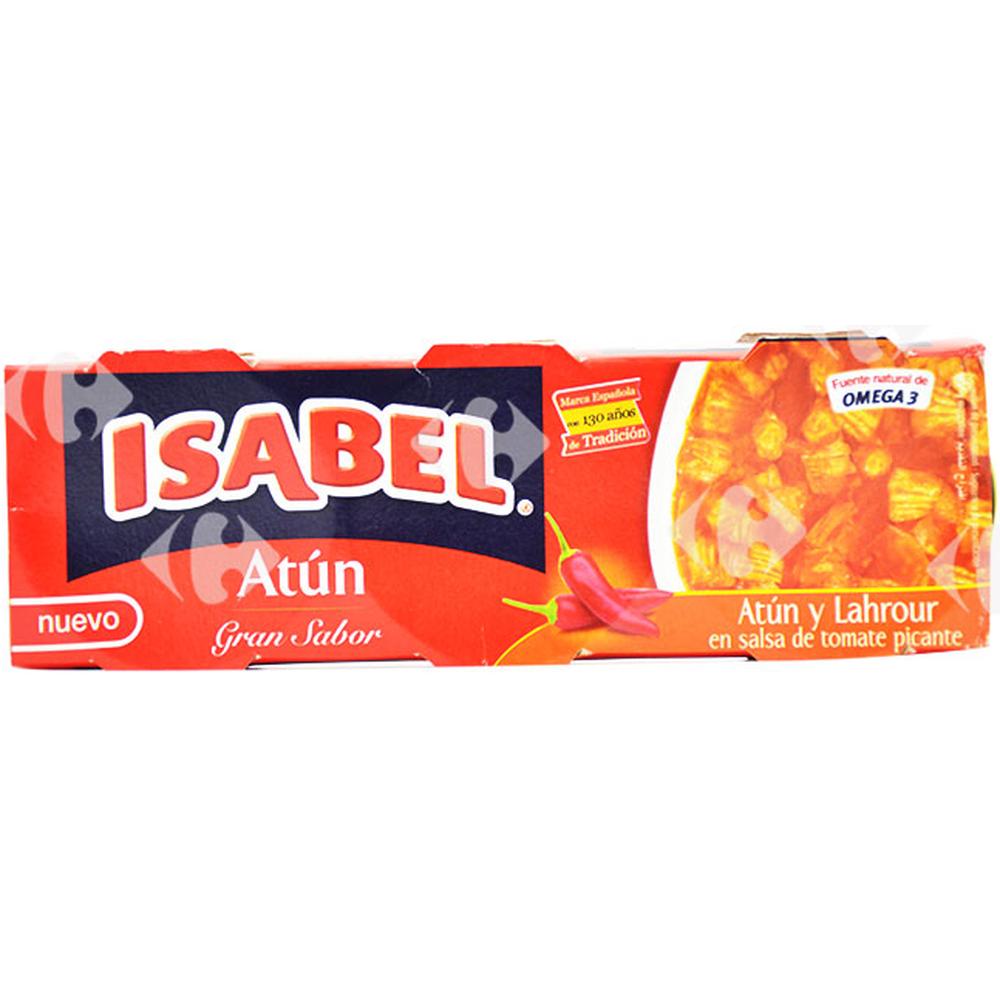 [637788] Pack de Trois Conserves de Thon à la Sauce lahrour Isabel 80g.