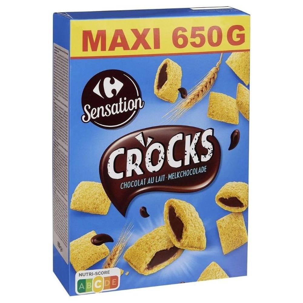 [704748] Céréales Chocolat au Lait Carrefour Sensation 650g