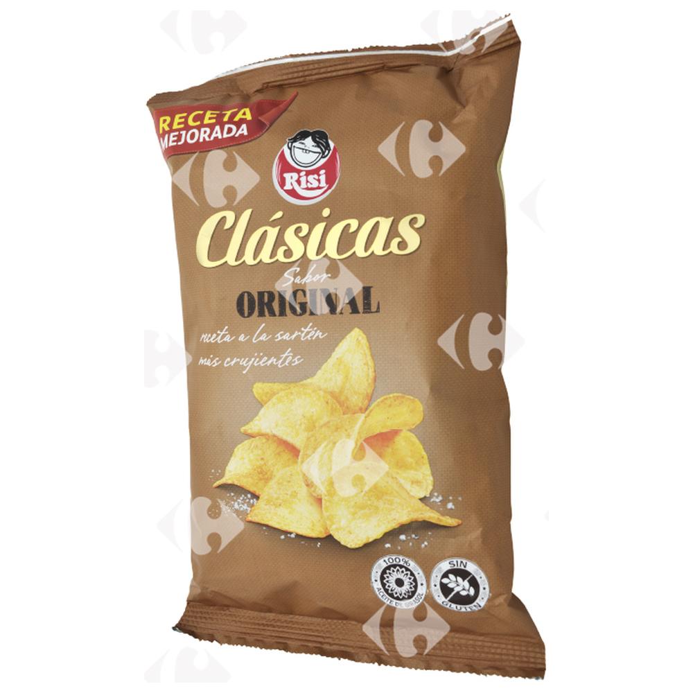 [661695] Chips Clasicas Original Sans Gluten Risi 100g.
