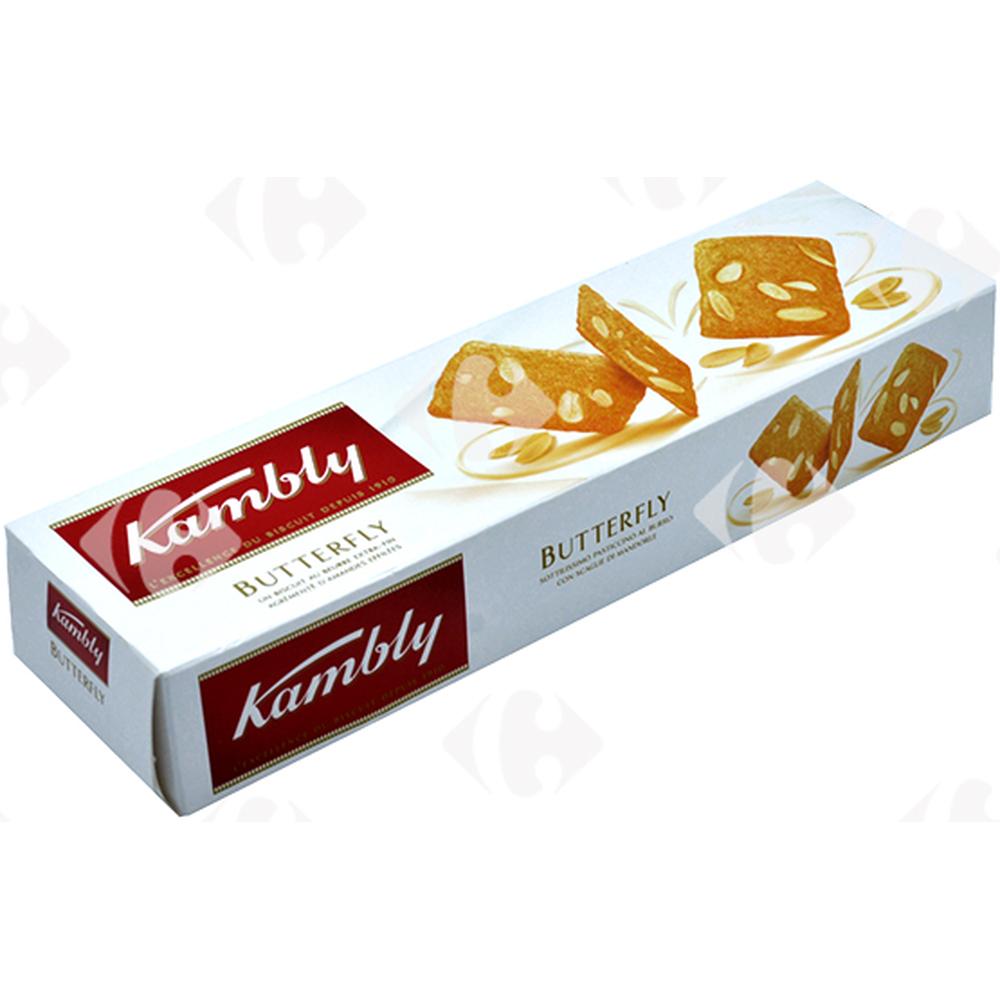 [239598] Biscuits Beurre et Amandes Butterfly Kambly 100g.