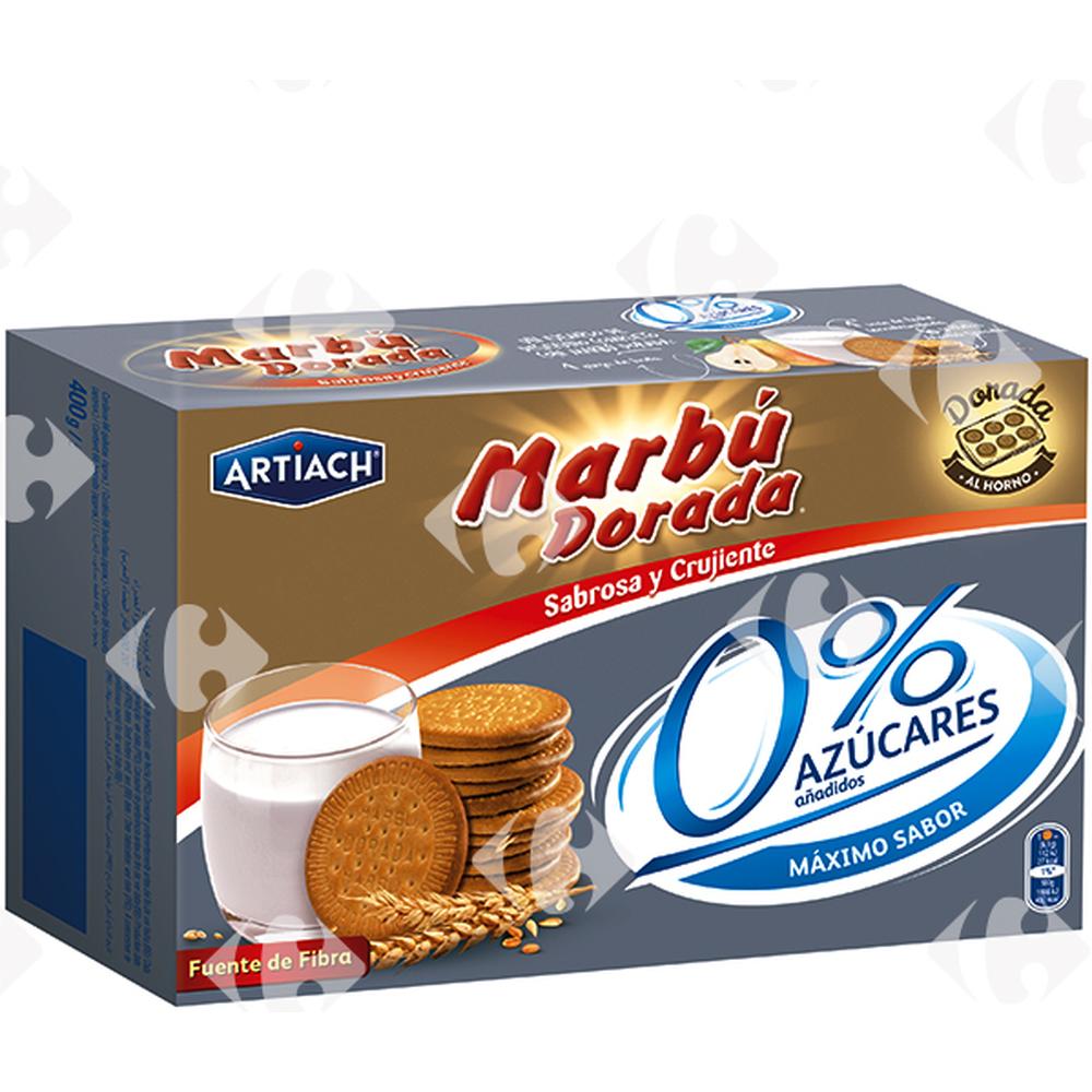 [636117] Biscuits Sec Sans Sucres Ajoutés Marbu Dorada 400g.
