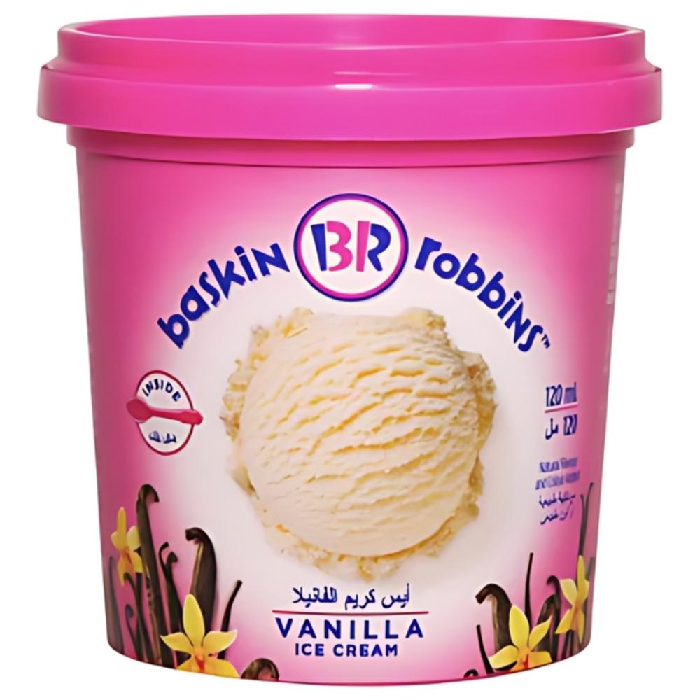 Pot Glace Vanille Baskin Robbins 120ml.