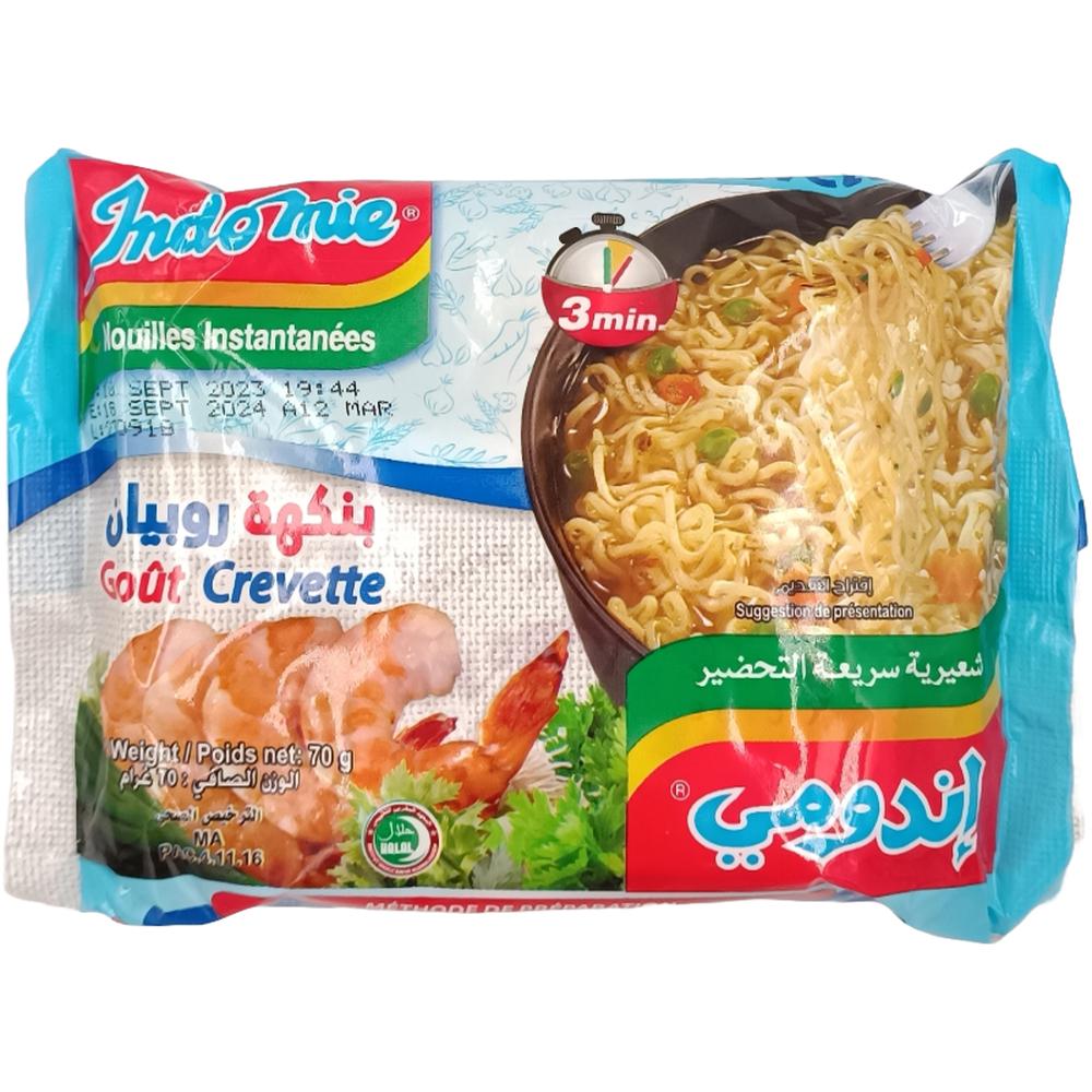 [386874] Nouilles Instantanées Goût Crevettes Indomie 85g