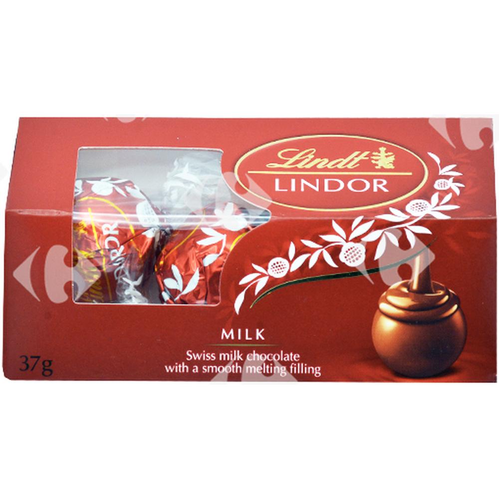 [414414] Chocolat au Lait x3 Lindor Lindt 37g