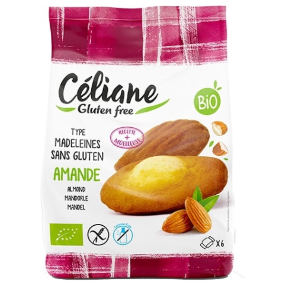 [713718] Madeleine Amande sans Gluten Celiane 180g.