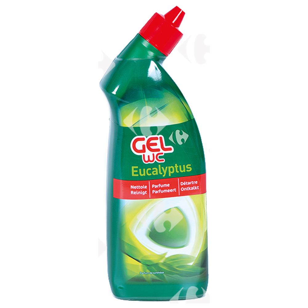 [539096] Gel Wc Détartrant Eucalyptus Carrefour 750ml