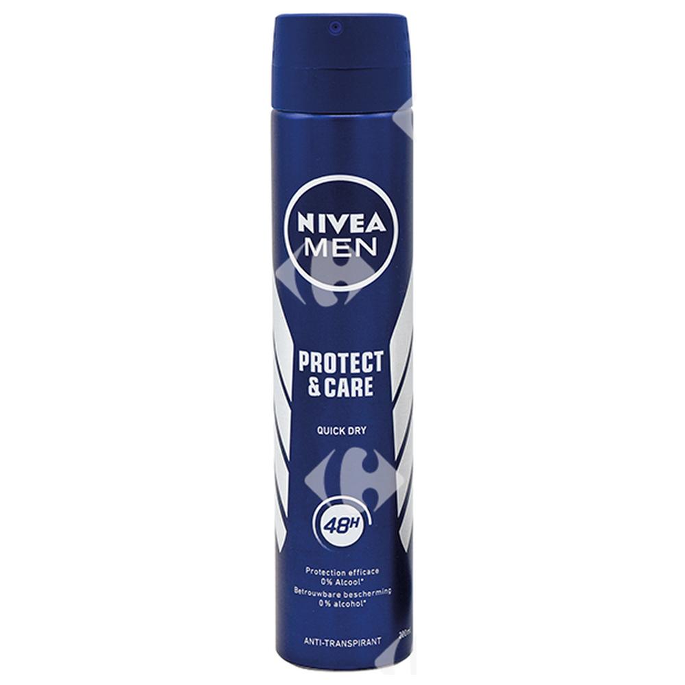 [550007] Atomiseur Anti-Transpirant Protect & Care 48H Nivea Men 200ml.