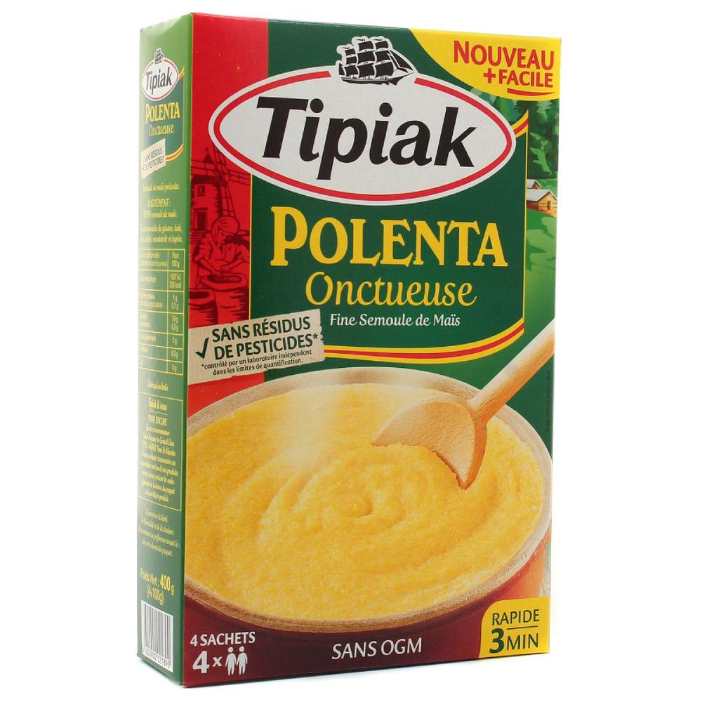[695681] Polenta onctueuse Tipiak 4x100g.