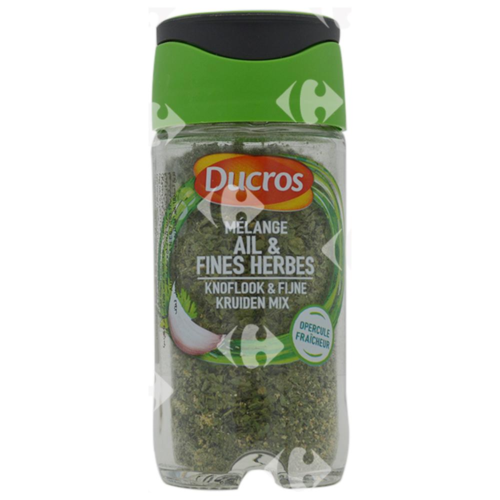 [640649] Assaisonnement à l'ail et aux Fines Herbes Ducros 24g.