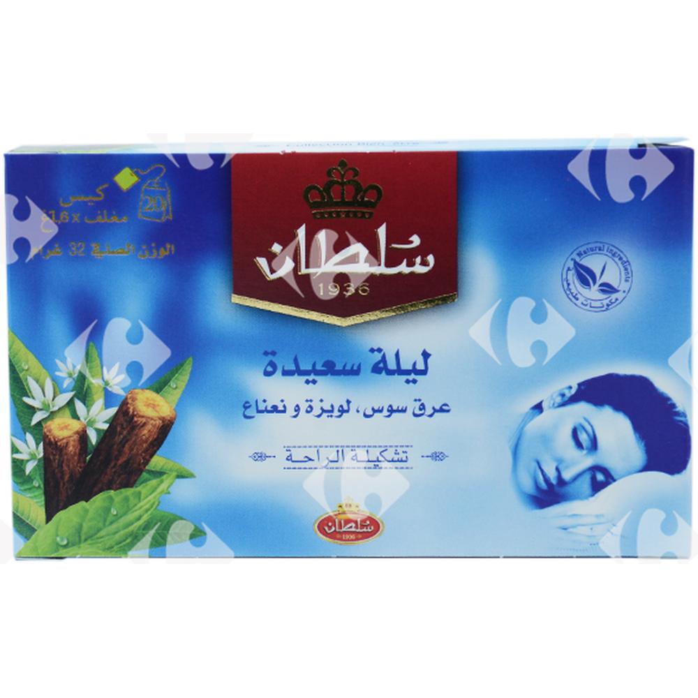 [182388] Infusions en Sachets Bonne Nuit Sultan 20 sachets.