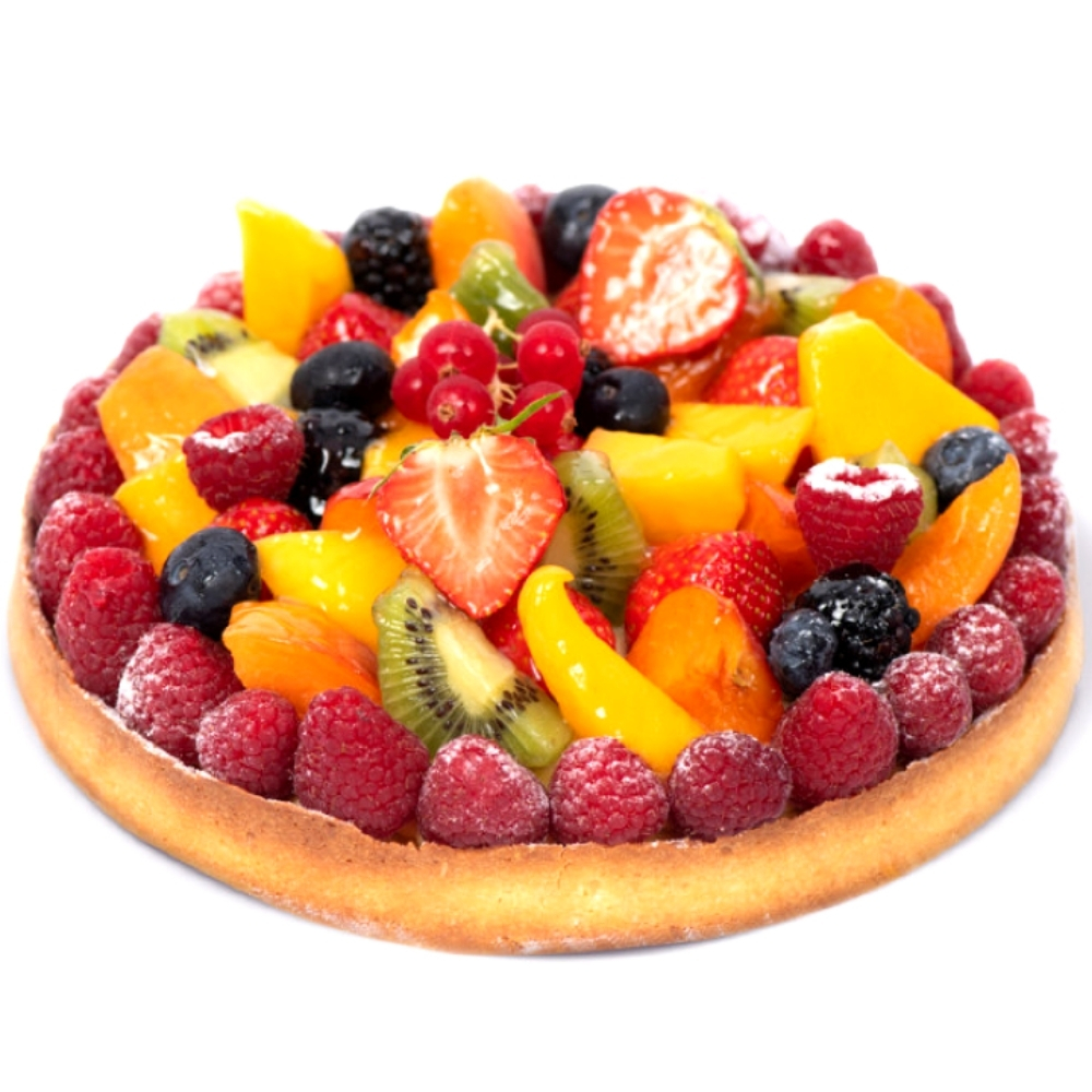 [161229] Tarte aux fruits 6 personnes.