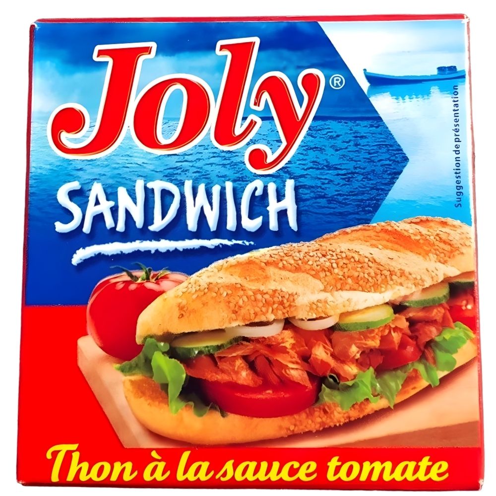 Conserve de Thon Sandwich à la Sauce Tomate Joly 80g.