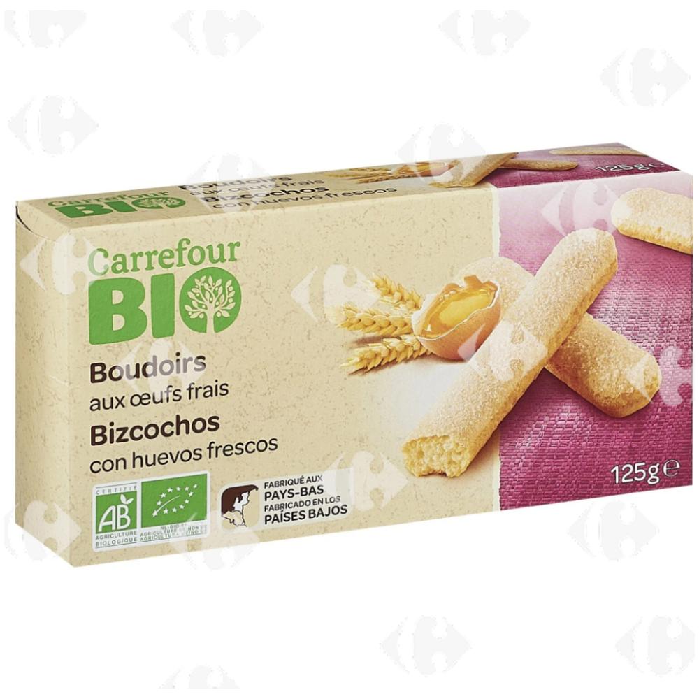 [571097] Biscuits Boudoirs Carrefour Bio 125g