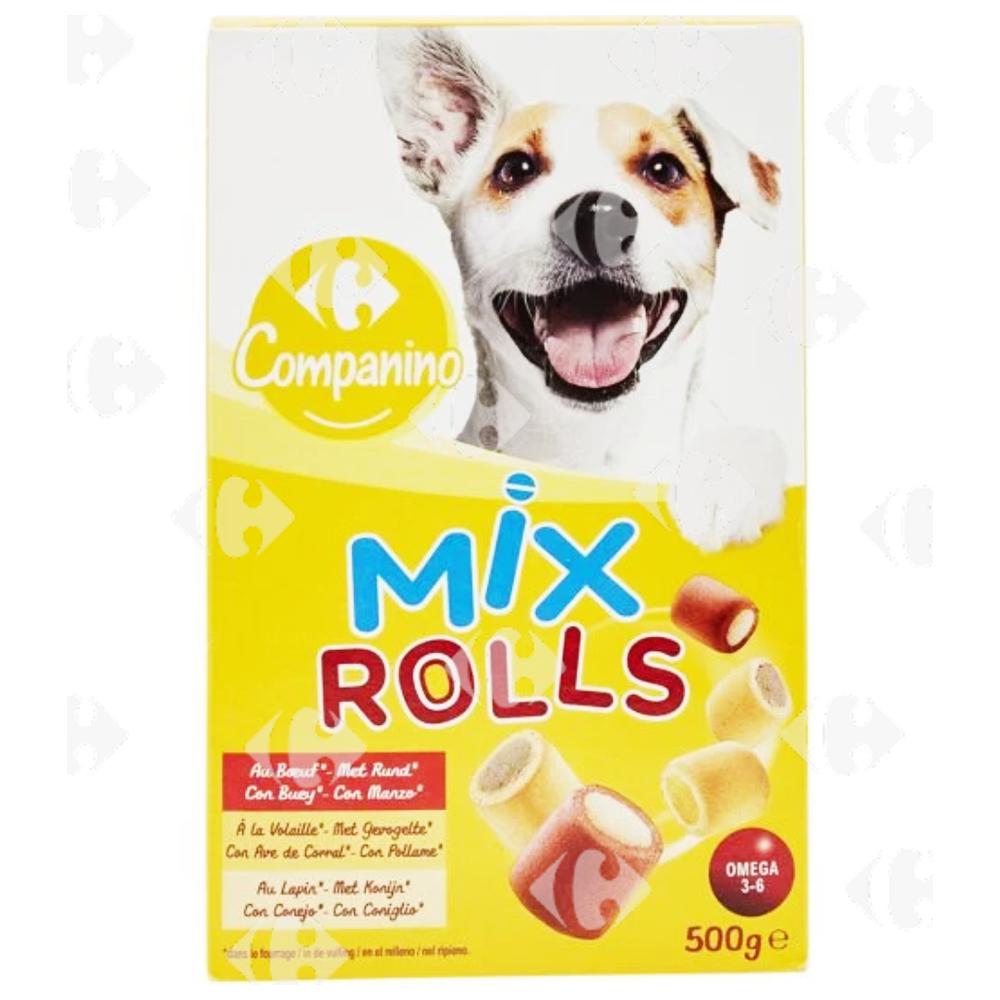 [375840] Biscuits Fourrés pour Chiens Carrefour 500g