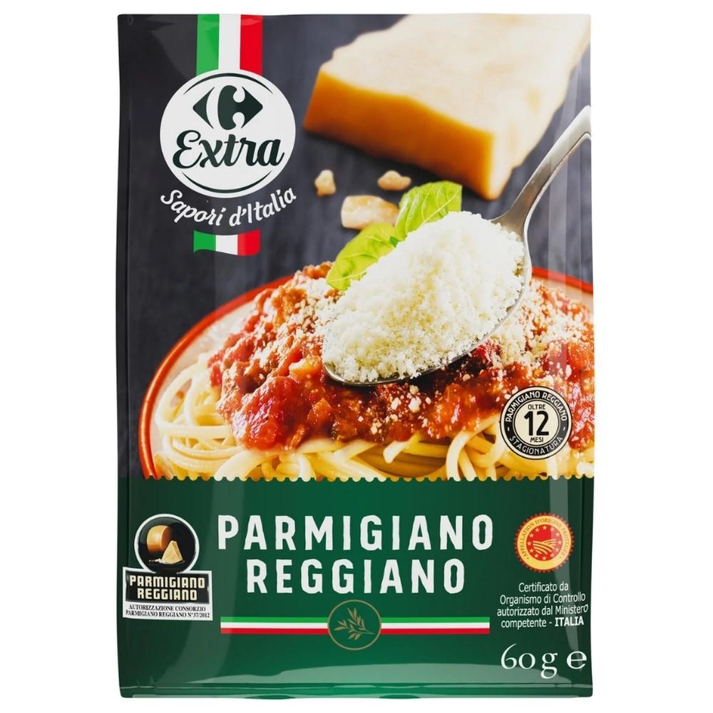 Parmigiano Reggiano AOP 12 Mois Râpé Carrefour 60g