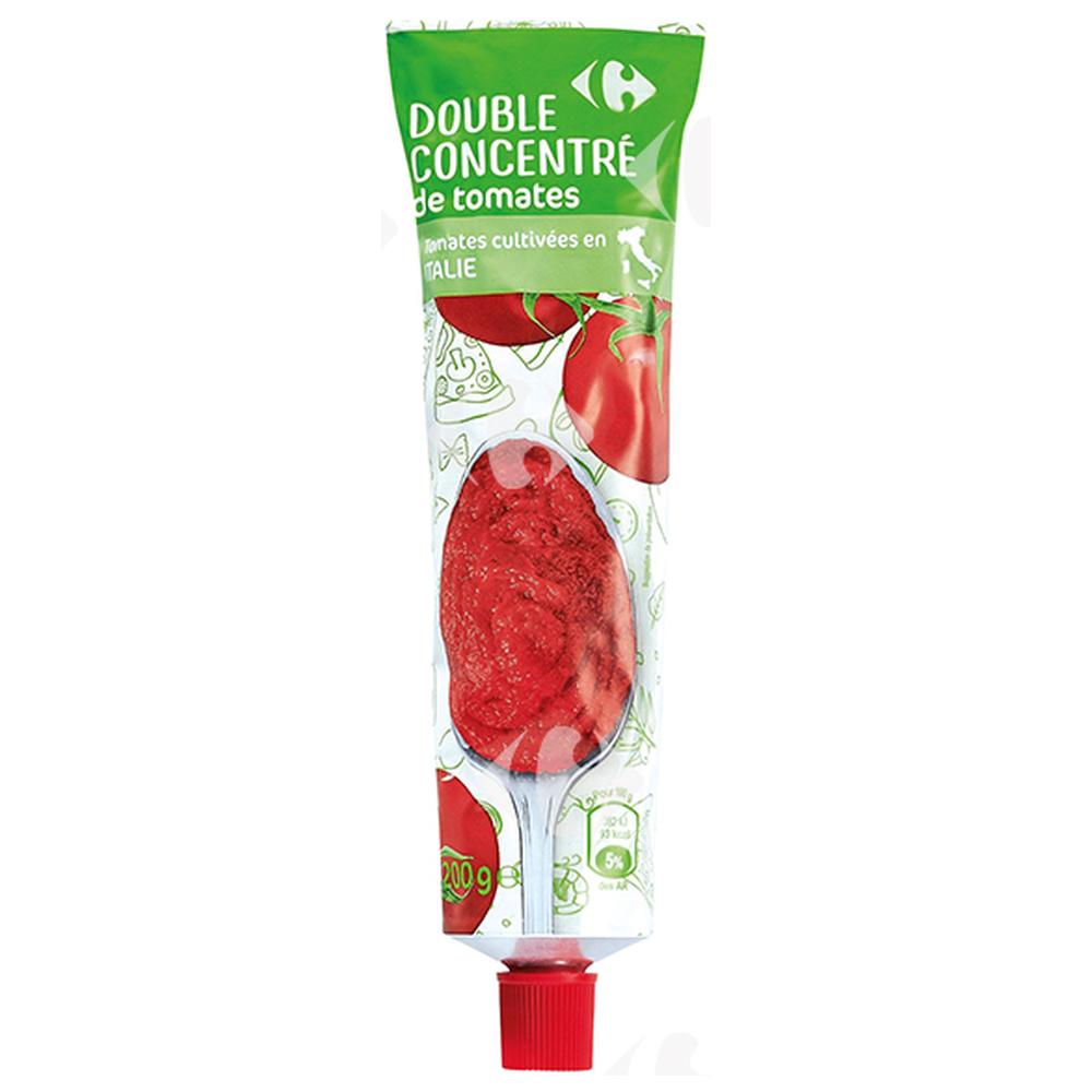 Double Concentré de Tomates Carrefour 200g