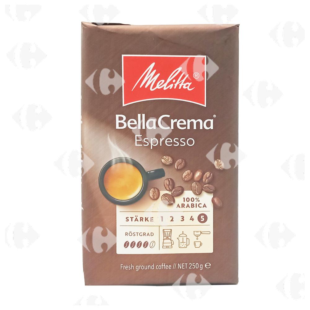 [691175] Café Moulu Bella Crema Espresso Melitta 250g.