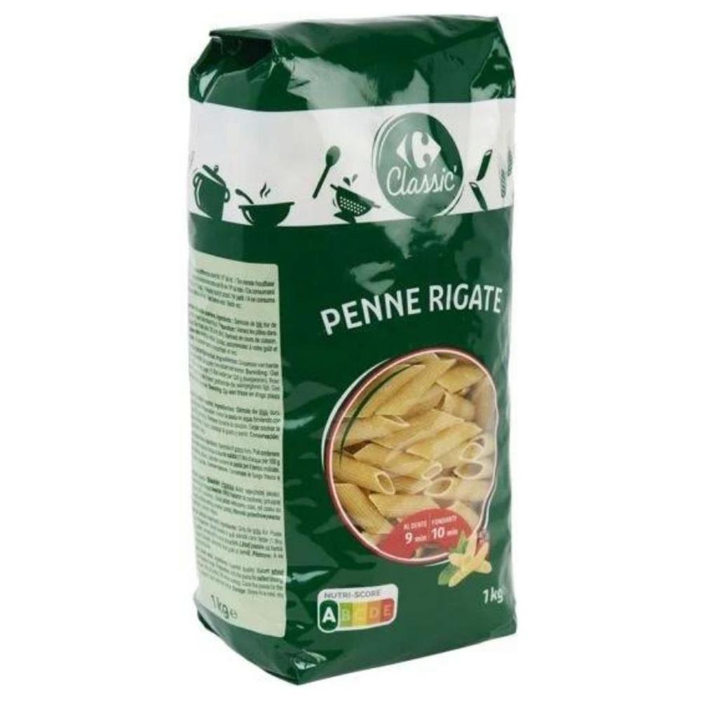 Penne Rigate Carrefour Classic' 1kg.