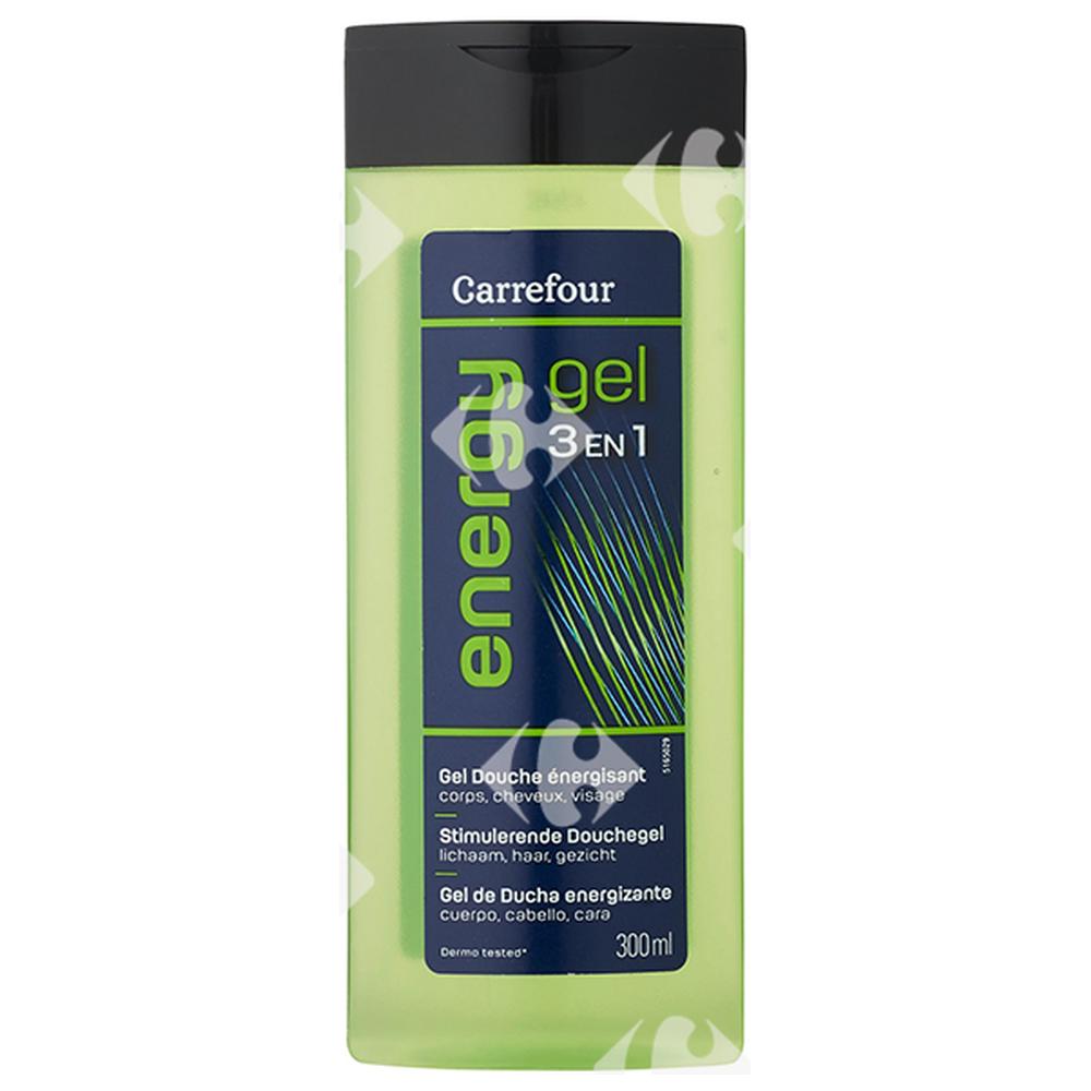 [565690] Gel Douche Énergie Homme Carrefour 300ml