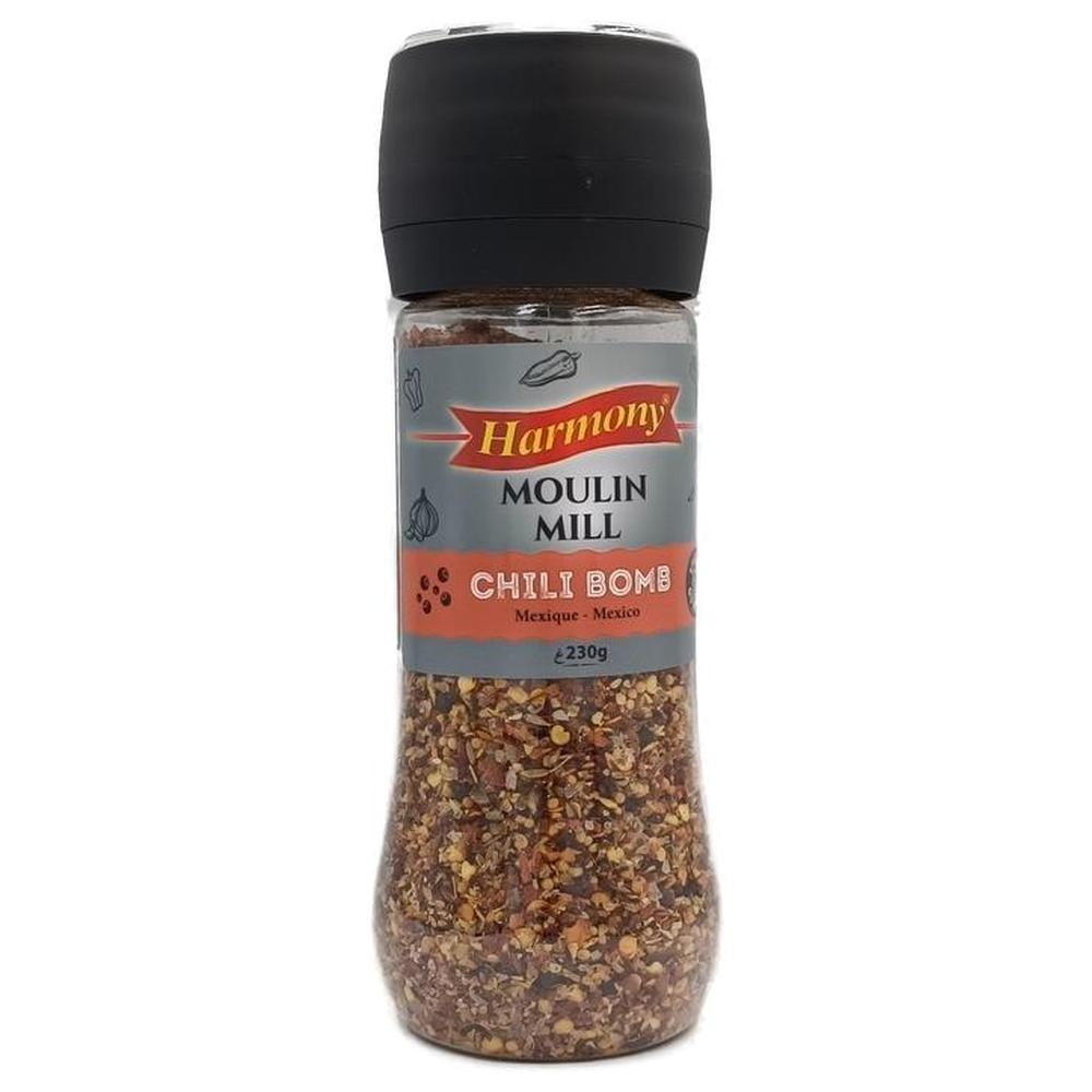 Moulin Mélange Chili Bombe Harmony 230g.