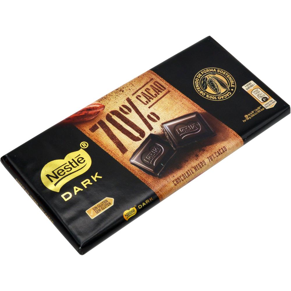 Tablette de Chocolat Noir 70% Extra Fine Nestlé 120g